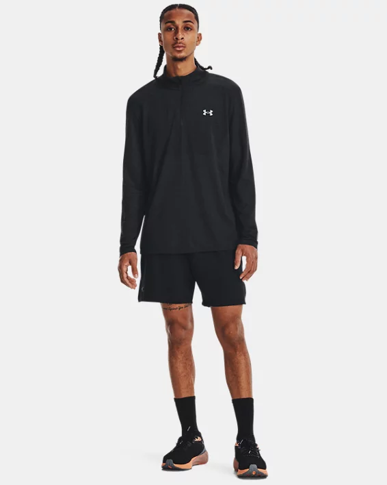 Under Armour Parte de arriba con cremallera de ¼ UA Seamless Stride para hombre   Descuento por venta flash