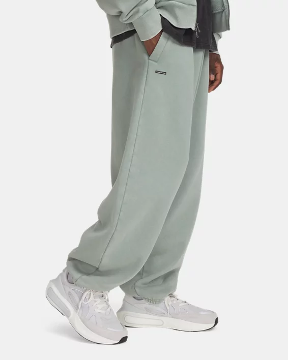 Under Armour Pantalón UA Icon Heavyweight Fleece Wash Oversized para hombre