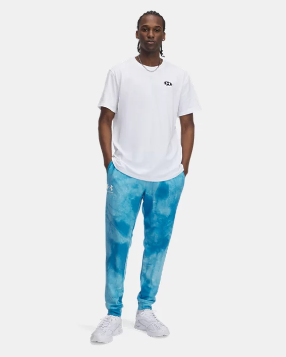 Under Armour Jogger UA Rival Terry Printed para hombre   Mejor oferta