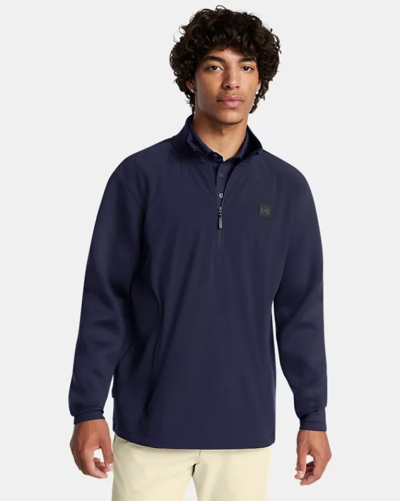 Under Armour Sudadera con media cremallera UA Drive Pro Storm Hybrid para hombre