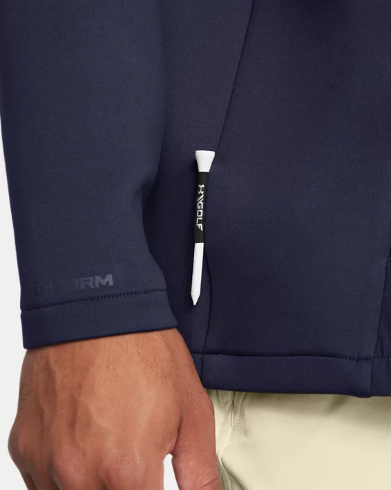 Under Armour Sudadera con media cremallera UA Drive Pro Storm Hybrid para hombre   Última moda