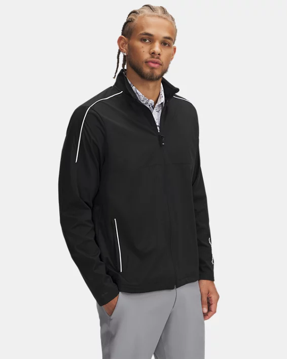 Under Armour Parte de arriba con cremallera completa UA Drive Wind para hombre