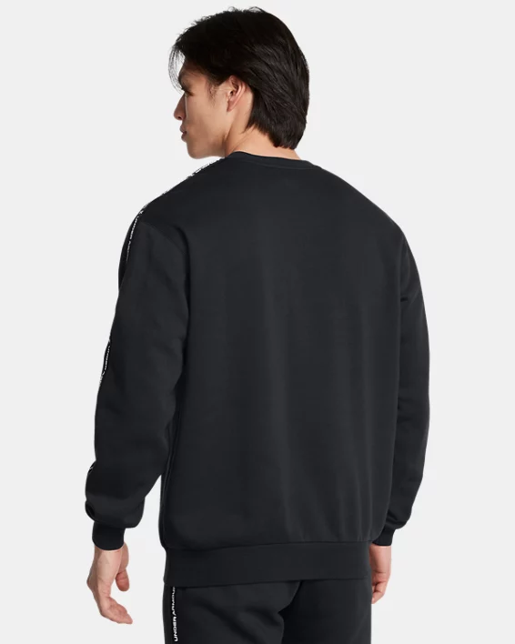 Under Armour Sudadera con cuello redondo UA Icon Fleece Taping para hombre   En línea
