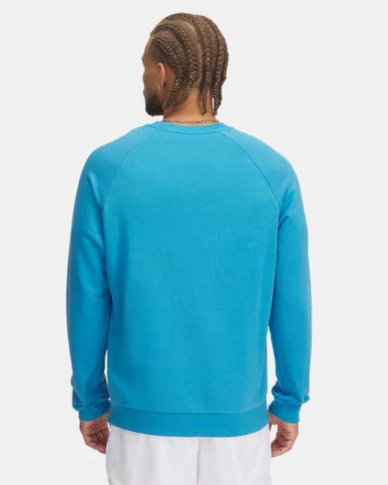 Under Armour Sudadera con cuello redondo UA Rival Fleece para hombre   Gran oferta