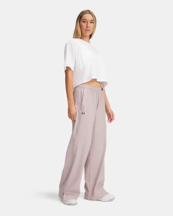 Under Armour Pantalón de pernera ancha UA Rival para mujer   Envío gratis