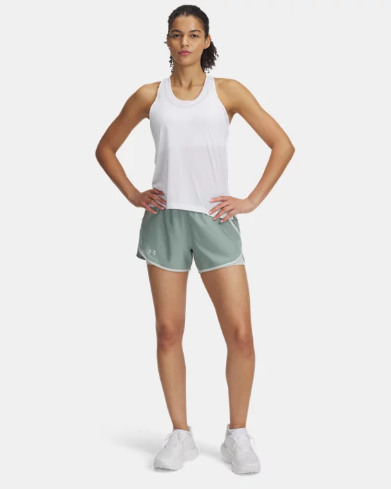 Under Armour Pantalón corto 2 en 1 UA Fly-By para mujer   Promoción por tiempo limitado