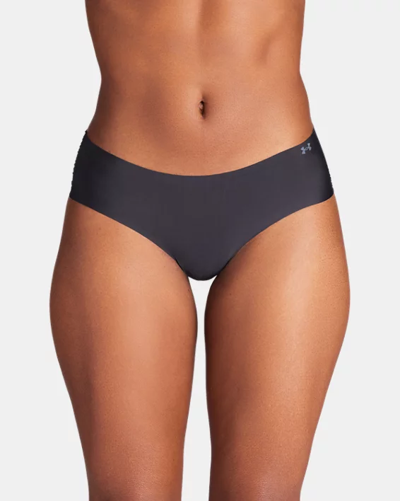 Under Armour Braguita invisible UA Pure Stretch para mujer - Paquete de 3  