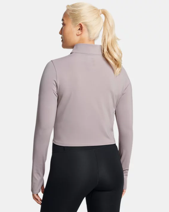Under Armour Parte de arriba con media cremallera UA Launch Elite para mujer   Grandes descuentos
