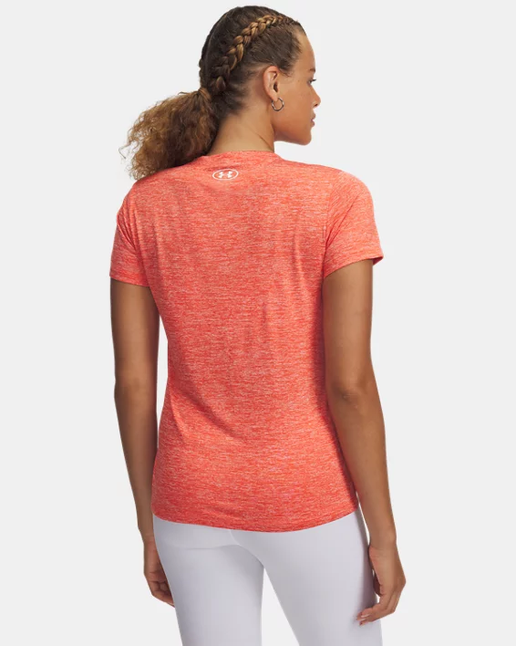 Under Armour Camiseta de manga corta UA Tech™ Twist V-Neck para mujer   Liquidación