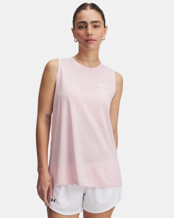 Under Armour Camiseta sin mangas UA Tech™ Twist para mujer   Libre de impuestos