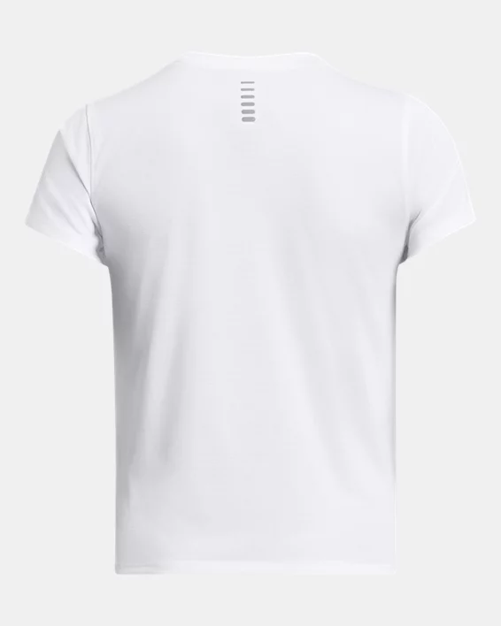 Under Armour Camiseta de manga corta UA Launch para mujer   Ofertas especiales