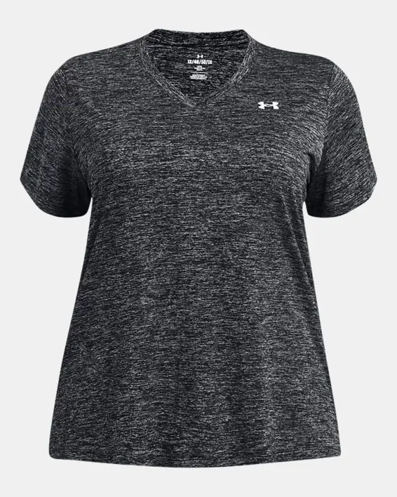 Under Armour Camiseta de manga corta UA Tech™ Twist V-Neck para mujer   Rebajas