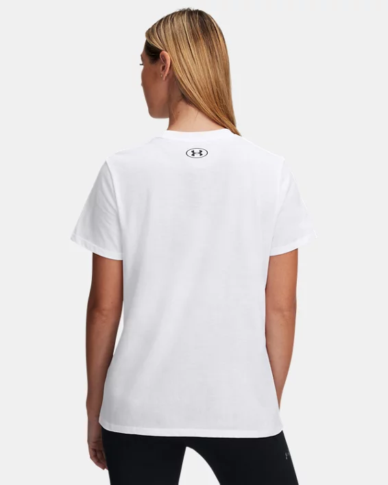 Under Armour Camiseta de manga corta UA Rival Outline para mujer   En oferta