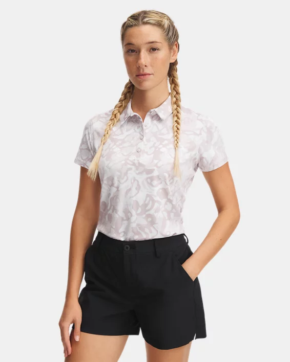 Under Armour Polo UA Playoff 3.0 Printed para mujer   Gran oferta