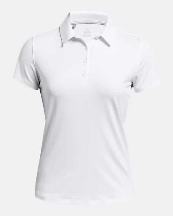Under Armour Polo de manga corta UA Playoff para mujer   Mejor oferta