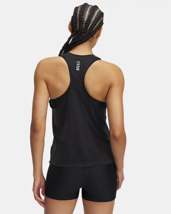 Under Armour Camiseta sin mangas UA Launch Camo para mujer   Oferta especial