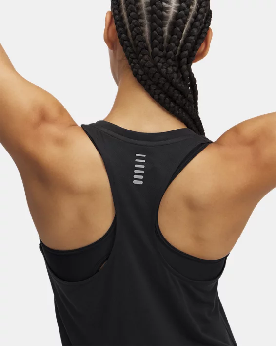 Under Armour Camiseta sin mangas UA Launch Camo para mujer   Oferta especial
