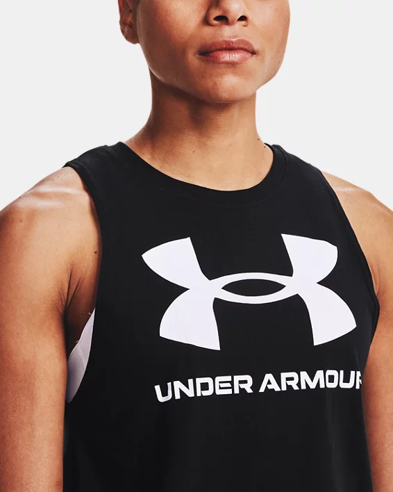 Under Armour Camiseta de tirantes UA Rival para mujer   Último día