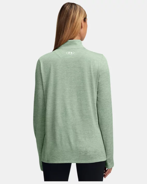 Under Armour Parte de arriba con media cremallera UA Tech™ Twist para mujer   Superdescuento
