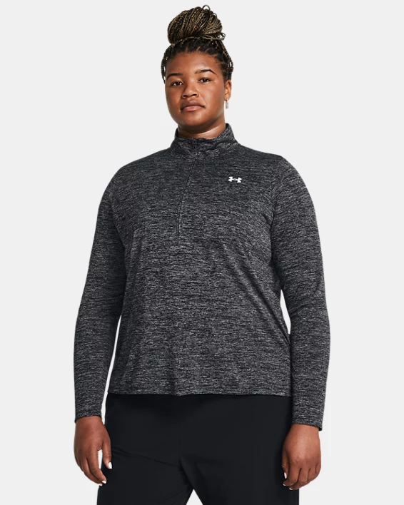 Under Armour Parte de arriba con media cremallera UA Tech™ Twist para mujer