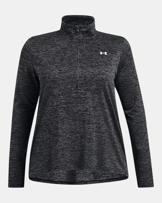 Under Armour Parte de arriba con media cremallera UA Tech™ Twist para mujer   Tienda de fábrica