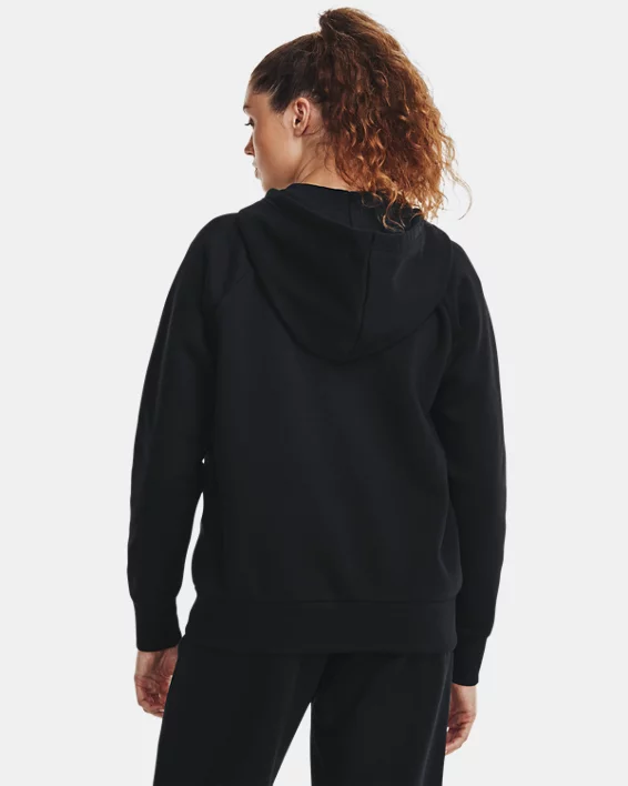 Under Armour Sudadera con capucha y cremallera completa de tejido Fleece UA Rival para mujer   Ofertas de temporada