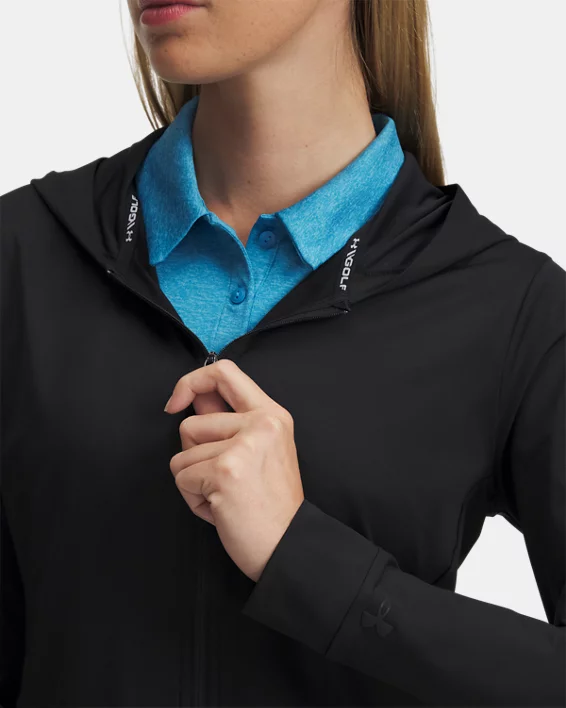 Under Armour Sudadera con capucha y cremallera completa UA Drive para mujer   Ofertas especiales