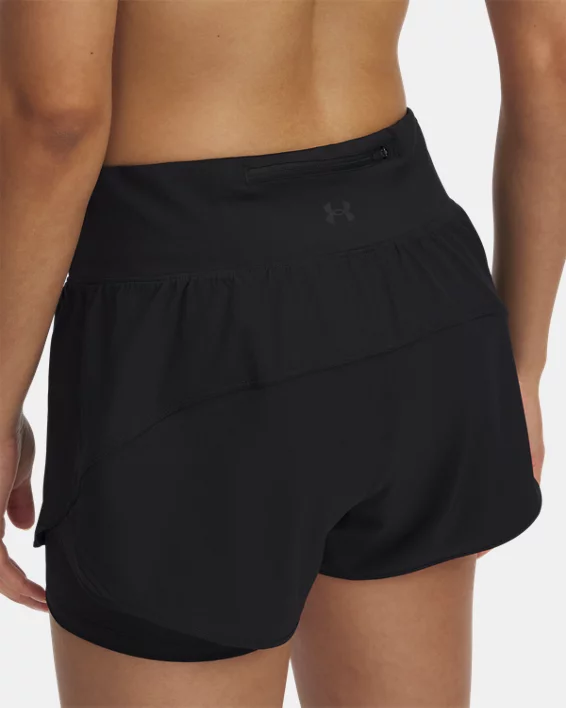 Under Armour Pantalón corto 2 en 1 UA Launch Pro para mujer   Outlet online