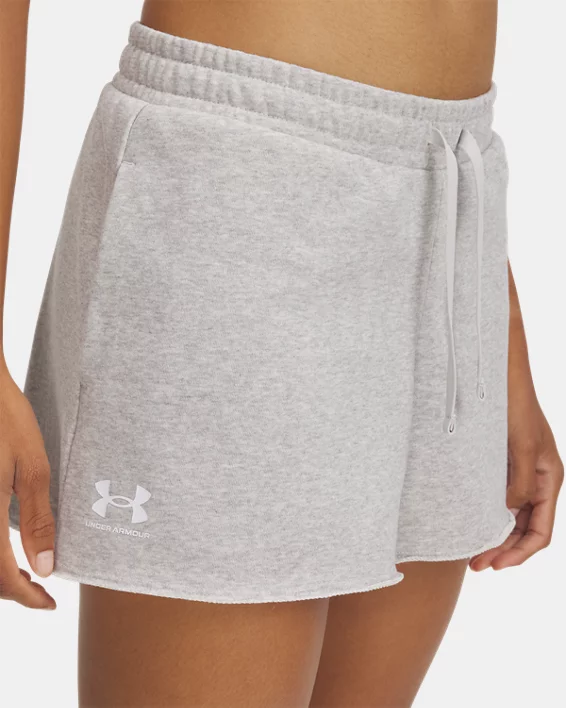 Under Armour Pantalón corto UA Rival Terry para mujer   Rebajas de fábrica