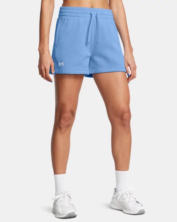 Under Armour Pantalón corto UA Rival Fleece para mujer  
