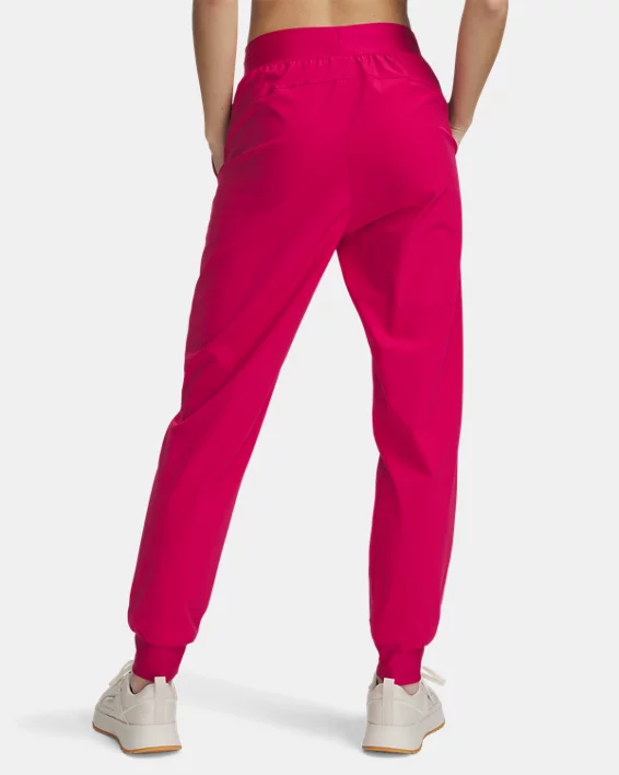 Under Armour Pantalón UA Rival High-Rise Woven para mujer   Liquidación