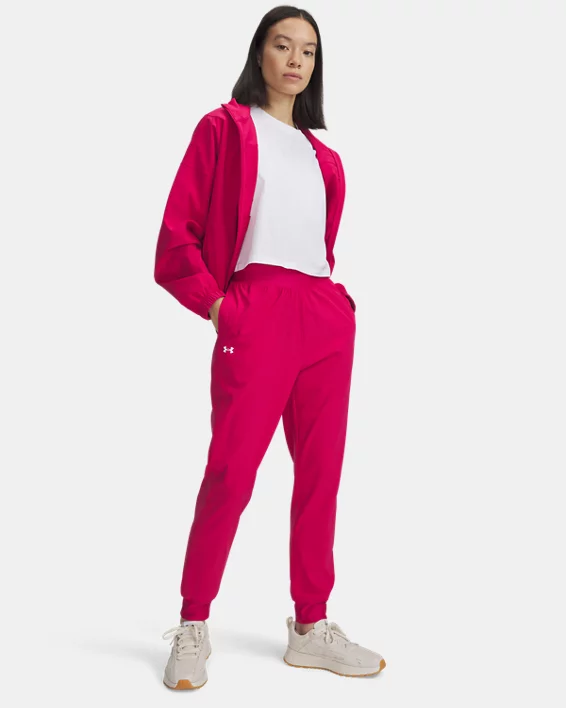Under Armour Pantalón UA Rival High-Rise Woven para mujer   Liquidación