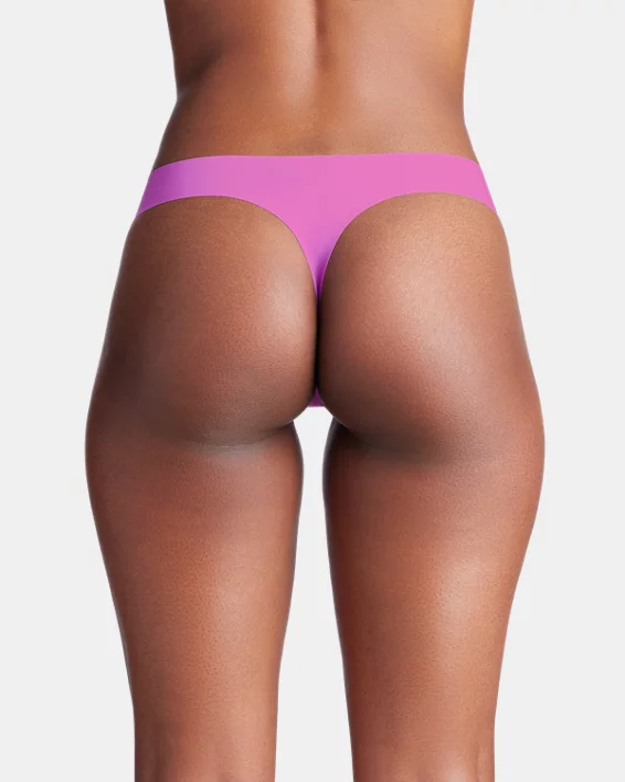 Under Armour Tanga invisible UA Pure Stretch para mujer - Paquete de 3   Rebajas top