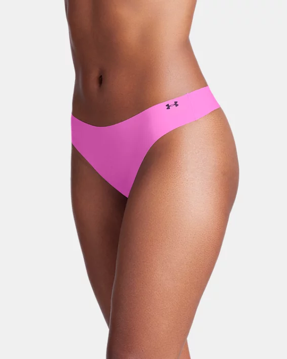 Under Armour Tanga invisible UA Pure Stretch para mujer - Paquete de 3   Rebajas top
