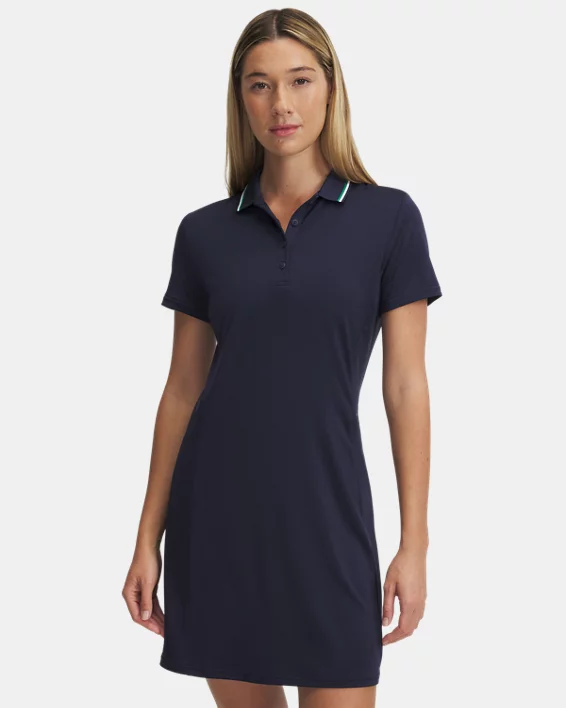 Under Armour Vestido de manga corta UA Drive para mujer  