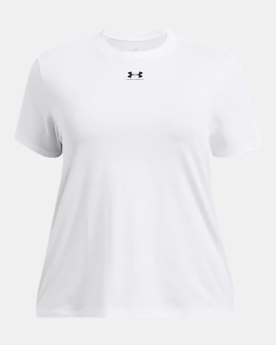Under Armour Camiseta de manga corta UA Rival Core para mujer   Superdescuento