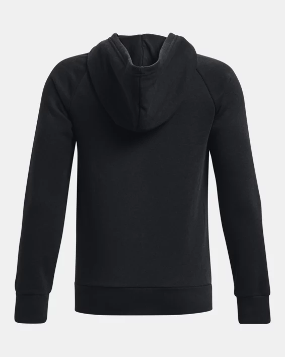 Under Armour Sudadera con capucha y cremallera completa UA Rival Fleece para niño   Precio ultrabajo