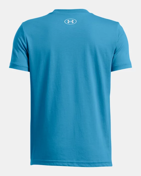 Under Armour Camiseta de manga corta UA Logo Wordmark para niño   Outlet online