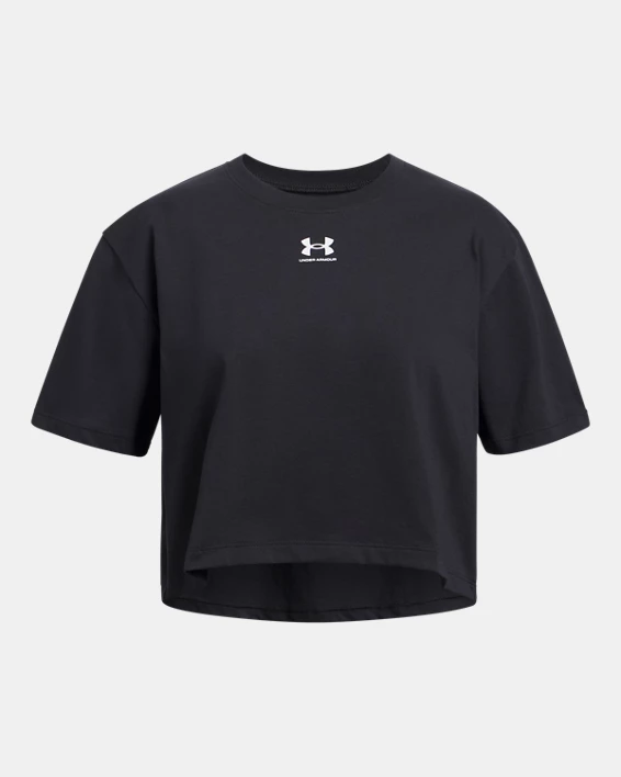 Under Armour Camiseta de manga corta UA Rival para niña   Rebajas