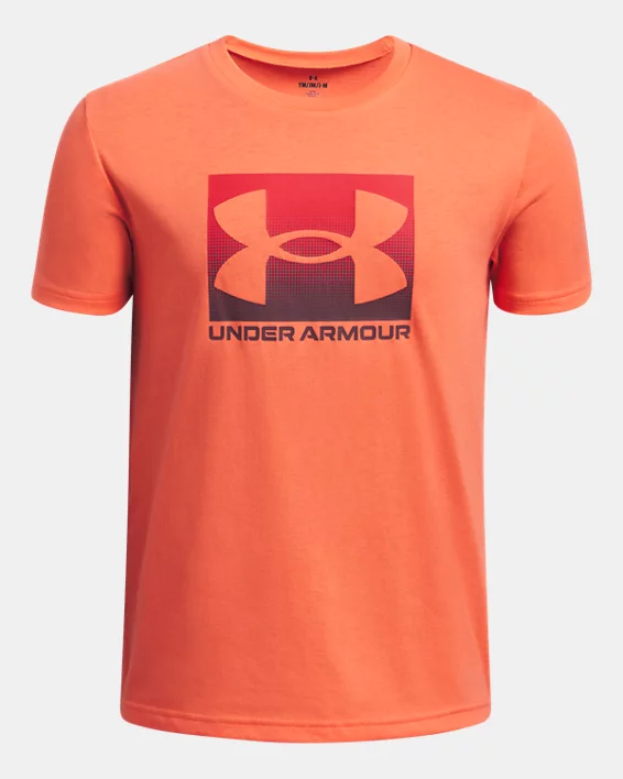 Under Armour Camiseta de manga corta UA Boxed Sports para niño   En oferta