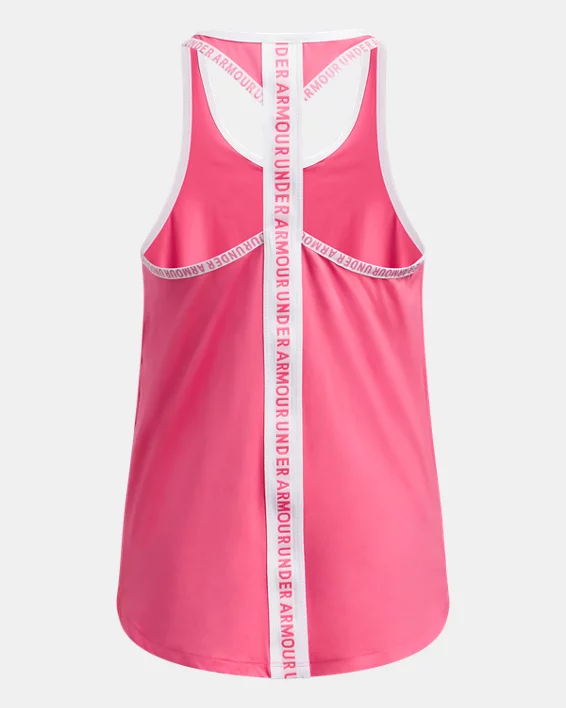 Under Armour Camiseta sin mangas UA Knockout para niña   Oferta especial