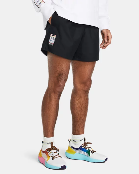 Under Armour Pantalón corto UA Woven Volley Pride para hombre   Descuentos del mes