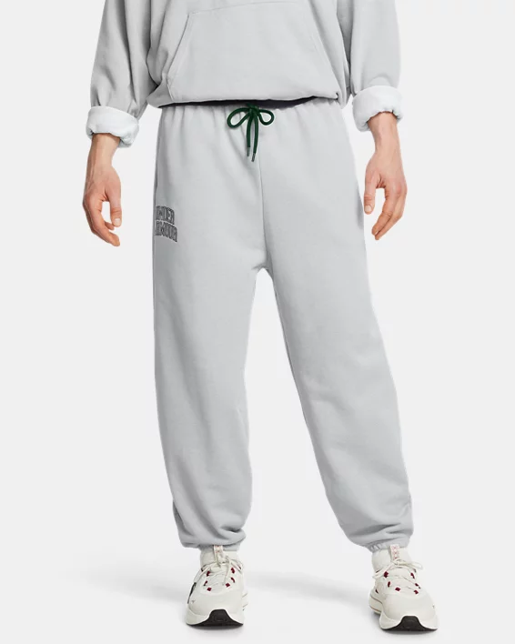 Under Armour Pantalón UA Icon Heavyweight Terry Oversized para hombre  