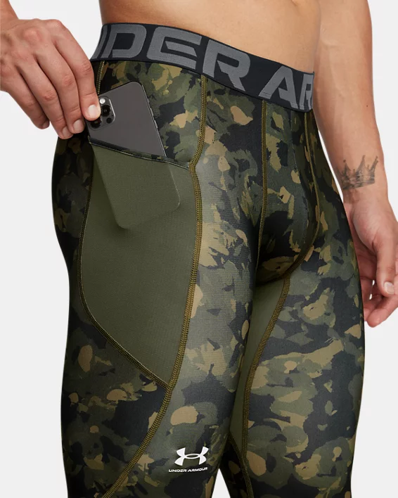 Under Armour Leggings HeatGear® Printed para hombre   Outlet