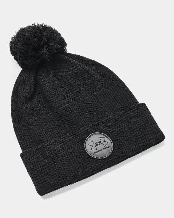 Under Armour Gorro con pompón UA Driver para hombre Men's Beanie Descuento