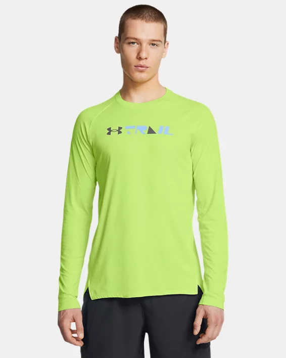 Under Armour Camiseta de manga larga UA Trail Run Graphic para hombre   COMPRAR AHORA