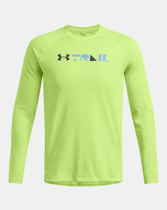 Under Armour Camiseta de manga larga UA Trail Run Graphic para hombre   COMPRAR AHORA