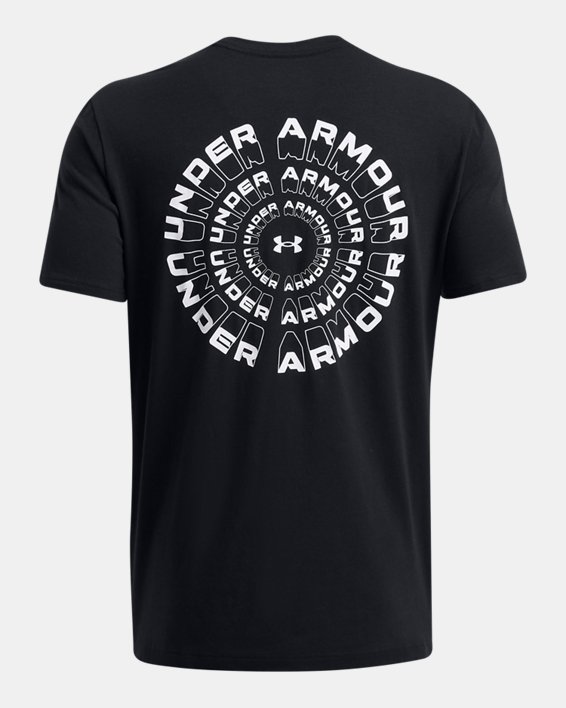 Under Armour Camiseta de manga corta UA Radial Wordmark para hombre   Tienda de fábrica