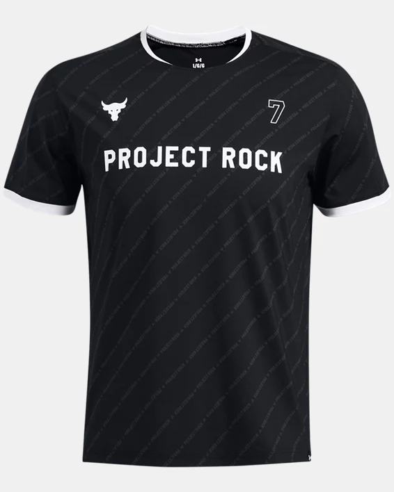 Under Armour Camiseta de rugby Project Rock para hombre   Limitado a 3 días