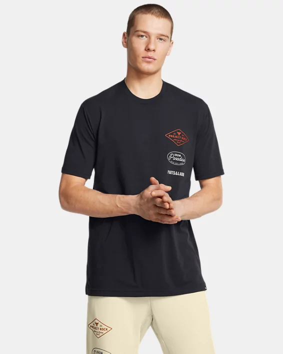 Under Armour Camiseta de manga corta Project Rock Tools Of The Trade para hombre